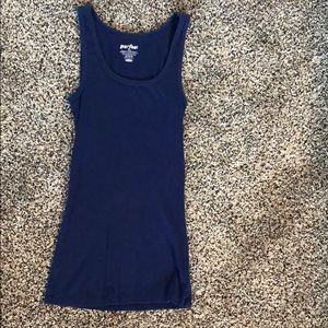 Xs blue tank top
